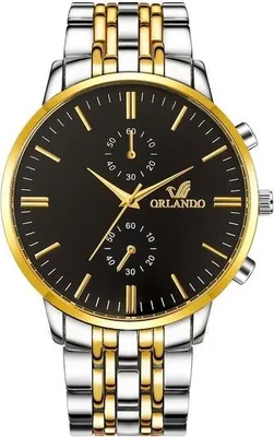 Produktbild von OB-22618 Herrenuhr in Silber/Gold/Schwarz – Eleganz pur KP22618