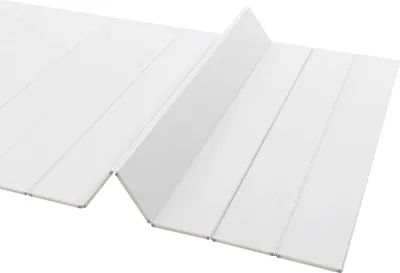 Produktbild von PVC Badewannenabdeckung, klappbares Wannenbrett 75×170 cm, wasserdicht, staubdicht, weiß