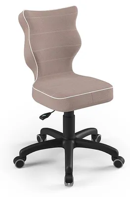 Produktbild von Kinder-Wachstumsstuhl Ergonomischer Schreibtischstuhl Für Körpergrösse 133-159 Cm, Petit Schwarz Jasmine 08