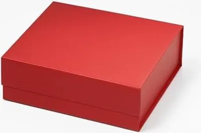 Obrázok produktu pre Magnetická darčeková krabička červená 175 x 175 x 60 mm (vonkajšie rozmery) A6