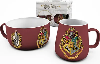 Immagine prodotto di ABYStyle Frühstücks-Set Harry Potter - Wappen 2-tlg., Keramik, BS0001