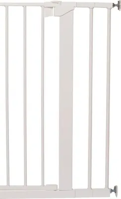 Image de BABYDAN Premier extension de barrière 2x7 cm blanc
