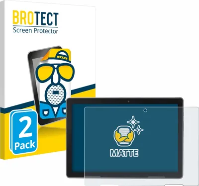 Produktbild von 2x BROTECT Schutzfolie für MEDION Lifetab P10912 Displayschutz Displayschutzfolie Folie Matt Entspiegelungsfolie