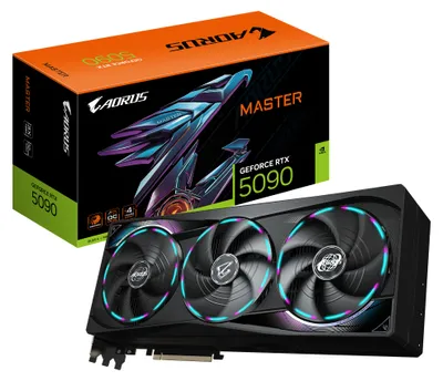 Image de Gigabyte RTX5090 AORUS Master 32GB GDDR7 HDMI 3xDP