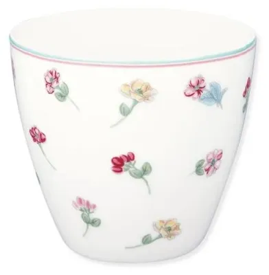 Produktbild von Greengate Latte Cup Lianca White