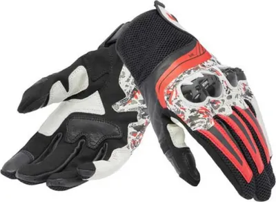 Produktbild von Dainese Mig 3 Unisex Motorradhandschuhe, schwarz/rot/weiß, L