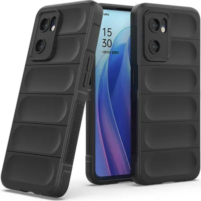 Obrázek produktu pro OPPO Reno7 5G Pouzdro, Měkké TPU Silikonové Nárazuvzdorné Ochranné Pouzdro pro OPPO Reno7 5G černé