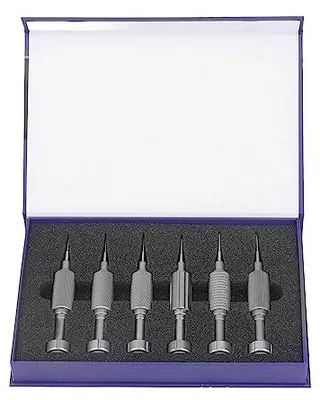 Produktbild von Mini Magnetische Schraubendreher-Set - 6-teilig - 0,6 0,8 T2 1,2 1,5 2,5 mm