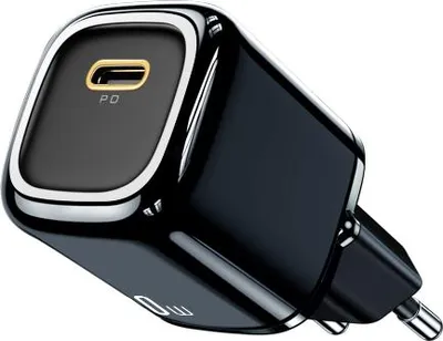 Produktbild von Mcdodo 20W USB-C Ladegerät Black Power Delivery PD 3.0 Schnellladegerät für iPhone 12 13 14
