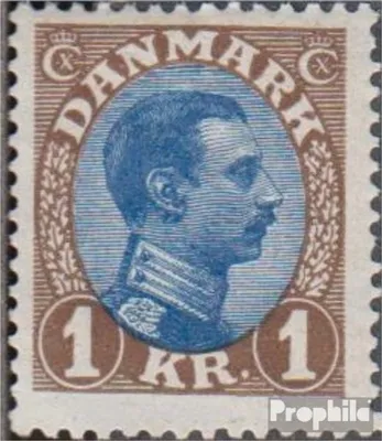 Produktbild von Briefmarken Dänemark 1921 Mi 128 gestempelt Freimarken