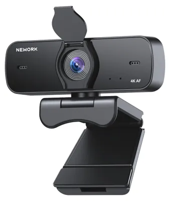 Productafbeelding van 4K pc-webcam met autofocus en privacyafdekking