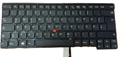 Produktbild von DEUTSCHE - Tastatur mit Trackpoint kompatibel für LENOVO IBM ThinkPad Edge E440 (20C5004YUS)