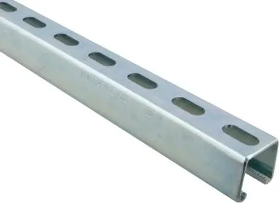 Produktbild von Schienenstütze 41x21/2,0mm 2m Gs
