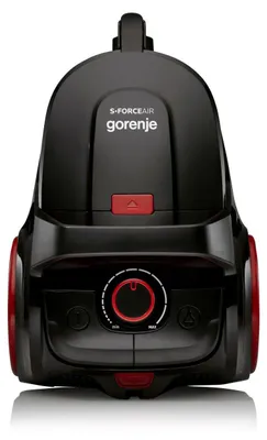 Produktbild von Gorenje VCE01SFABKR Staubsauger, 850 W, Zylinder-Vakuum, Trocken, Beutellos, 3 l, HEPA