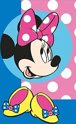 Produktbild von Disney Kinderteppich Minnie Maus Teppich (Minnie Maus Schuhe)