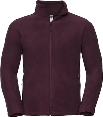 Image de Russell R-870M-0 | Polaire d'Extérieur Full-Zip - Couleur : Bourgogne - Taille : XL