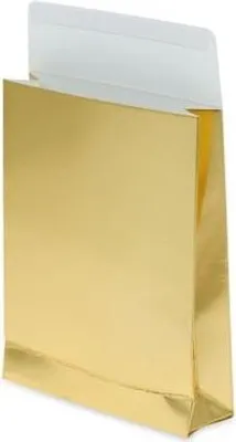 Produktbild von Kartonumschlag Wysylkowa 130 x 170 x 40 mm Gold 220 g 10 Stück