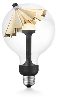 Produktbild von Home Sweet Home dimmbare LED Lampe Schirm goud G120 E27 5W 400Lm