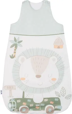 Produktbild von Kikkaboo Baby Schlafsack 0-6 Monate, Länge 70 cm, 3.3 TOG, Reißverschluss grün