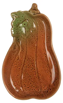 Obrázek produktu pro Clayre & Eef Dekorace Mísa Dýně 17x10x2 cm Oranžová keramika