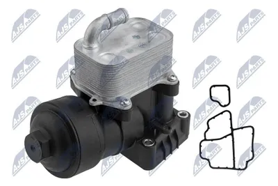 Produktbild von NTY CCL-VW-001 Ölkühler Motoröl für AUDI A6 Avant (4G5, 4GD, C7) A6 Limousine (4G2, 4GC, C7)