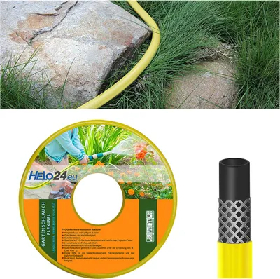Produktbild von Gartenschlauch Wasserschlauch Bewässerungsschlauch 50m 1/2' Zoll gelb