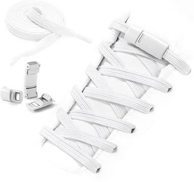 Produktbild von Famanu Elastische Schnürsenkel mit magnetischem Schnellverschluss - 110 cm