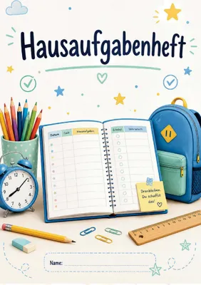 Produktbild von Hausaufgabenheft