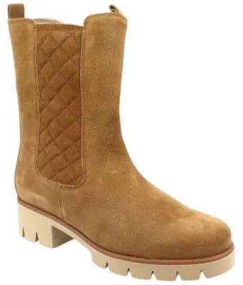 Produktbild von Gabor Velour Flausch lion Stiefelette Beige