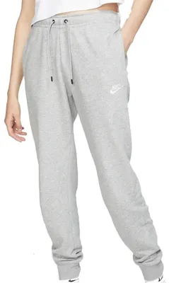 Produktbild von Nike Damen Sport Trousers W NSW ESSNTL Pant Tight FLC, dk Grey Heather/(White),