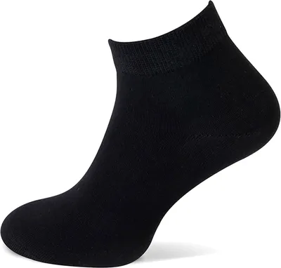 Produktbild von Basset Bamboo 2er Pack schwarz Gr. 43-46