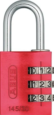 Immagine prodotto di Lucchetto a combinazione 145-40 mm rosso