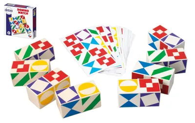 Zdjęcie produktu dla Domino – gra towarzyska z drewna w pudełku o wymiarach 15 x 15 x 3,5 cm