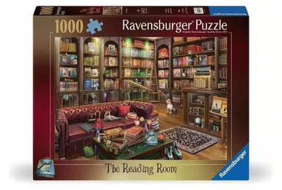 Produktbild von Ravensburger Puzzle 1000 The Reading Room 14+ Yearbeschädigt