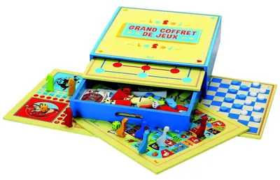 Immagine prodotto di Set Jeujura con 200 giochi in scatola