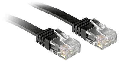 Image de LINDY Patchkabel Cat6 Flachband ungeschirmt schwarz 3.00m