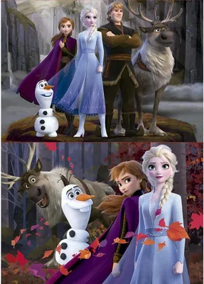 Produktbild von Frozen 2 Puzzle, 200 Teile, Spaß für Kinder
