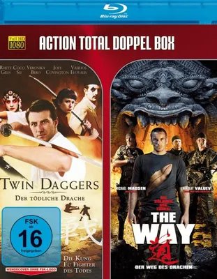Produktbild von Twin Daggers & The Way Blu-ray Disc Doppelbox+ NEU
