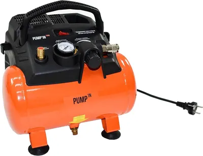 Image de Compresseur 8 bars - Pompe à air portable avec réservoir de 6 litres et moteur de 1200 watts