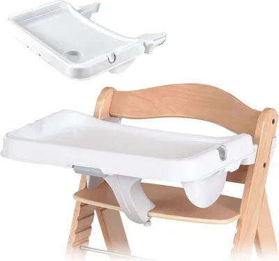 Produktbild von Hauck Alpha Tray Esstisch mit Essbrettchen, Ergänzung zum Hochstuhl Alpha