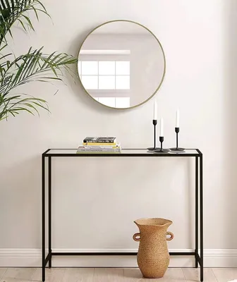 Produktbild von Skye Decor, Canvas - Black, Anrichte, 100 % gehärtetes Glas, Schwarz, 100 x 30 x 80 cm