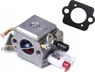 Image de Carburateur pour tronçonneuse JONSERED CS 2141, CS 2145, CS 2147, CS 2150, CS 2152