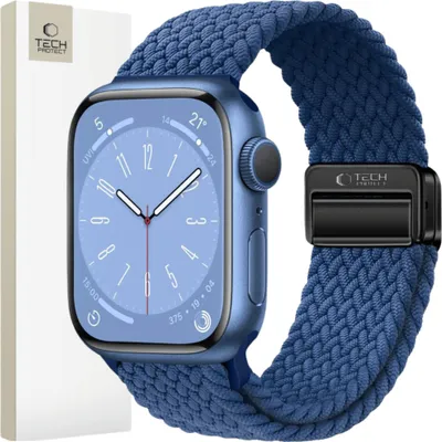 Image de Tech-Protect watch strap NylonMag Apple Watch 42/44/45/49mm, montego blue