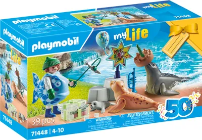 Produktbild von PLAYMOBIL Family Fun 71448 Tierfütterung