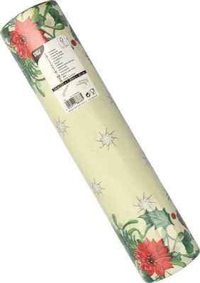 Produktbild von PAPSTAR Tischläufer stoffähnlich Airlaid 24 m x 40 cm "Winterly" | Schrumpffolie (1 Rolle)