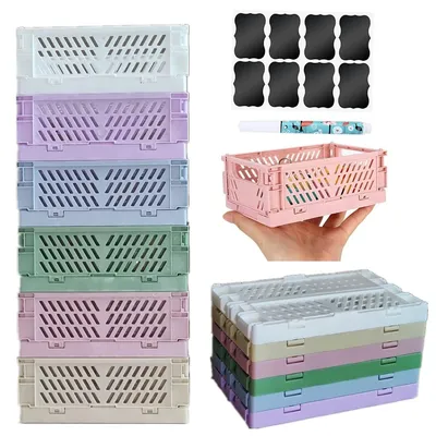 Produktbild von Solidchoice – Mini-Aufbewahrungsbox, 15 x 10 x 5,5 cm – Set mit 6 Stück