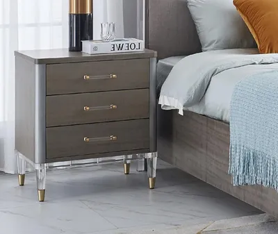 Produktbild von Nachttisch Nacht Tische Konsole Tisch Kommode Konsolen Schrank Schlafzimmer Neu