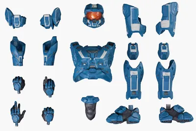 Imagen del producto de Kit de accesorios Halo ArtFX+: Mark VI para Master Chief (KTOSV129)