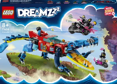 Produktbild von LEGO® DREAMZzz 71458 Krokodilauto