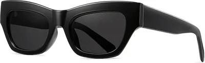 Zdjęcie produktu dla Okulary przeciwsłoneczne Veyrey, wysokiej jakości, polaryzacyjne, w kształcie "kocie oko", model Targigoth